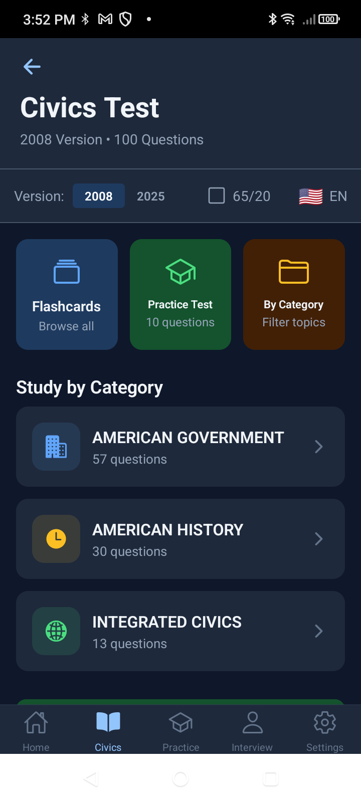 Civics Test